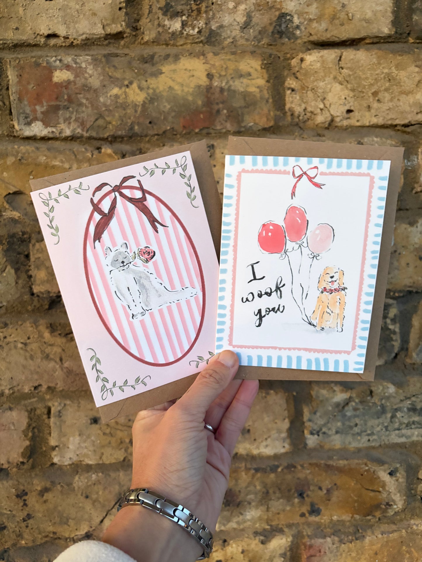 I Woof You Valentine's Day Card | Dog Lover