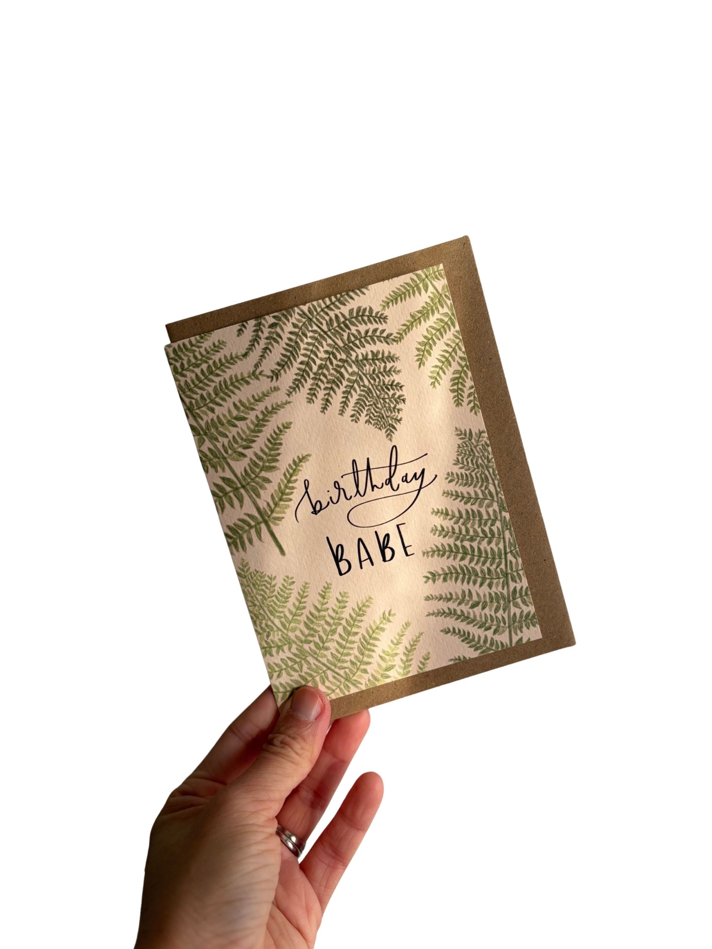 Birthday babe card