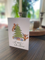 Red Panda Christmas Card: Funny Animal Lover Pun Holiday Greeting Card