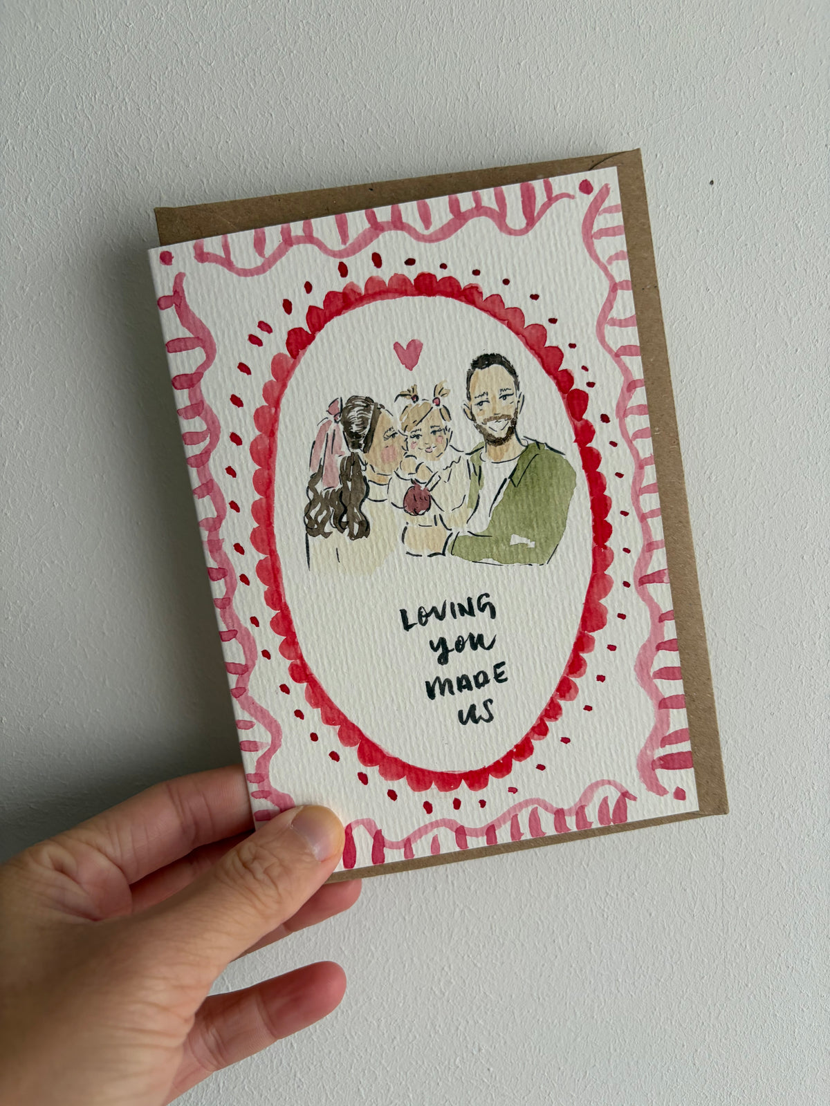 Personalised greeting card
