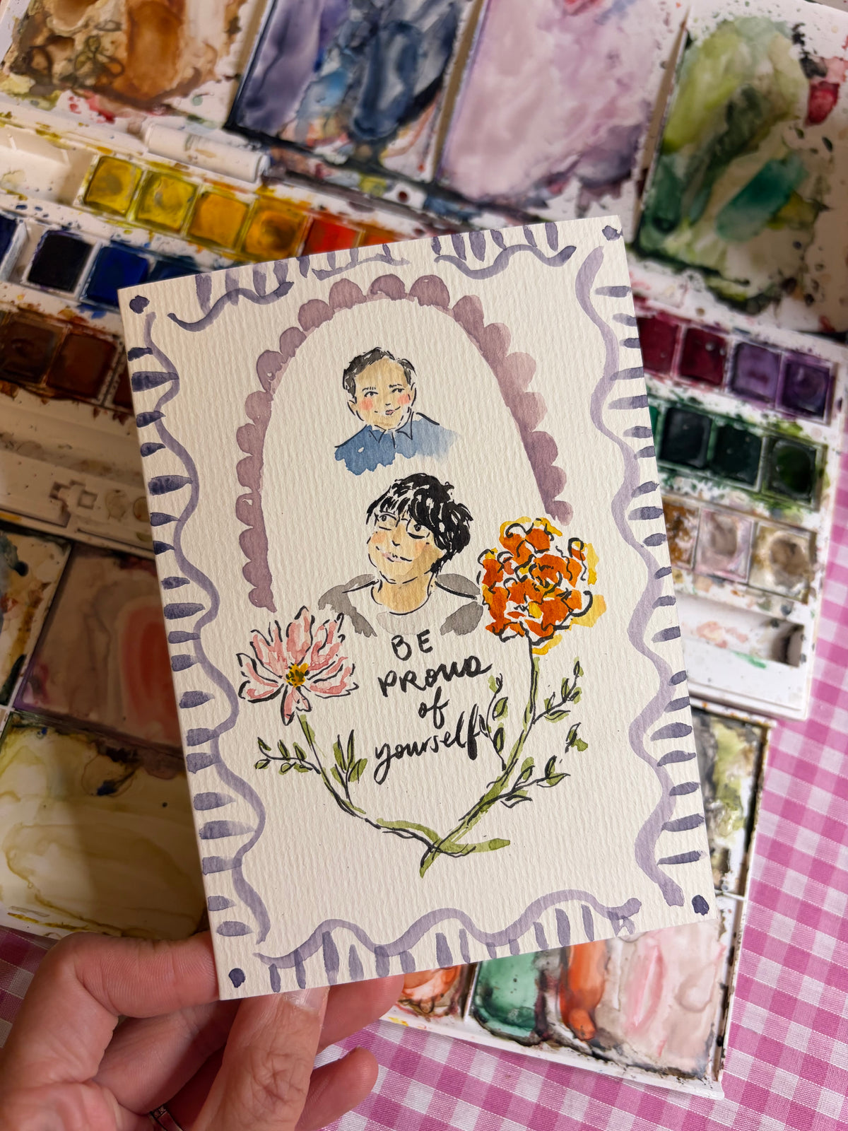 Personalised greeting card