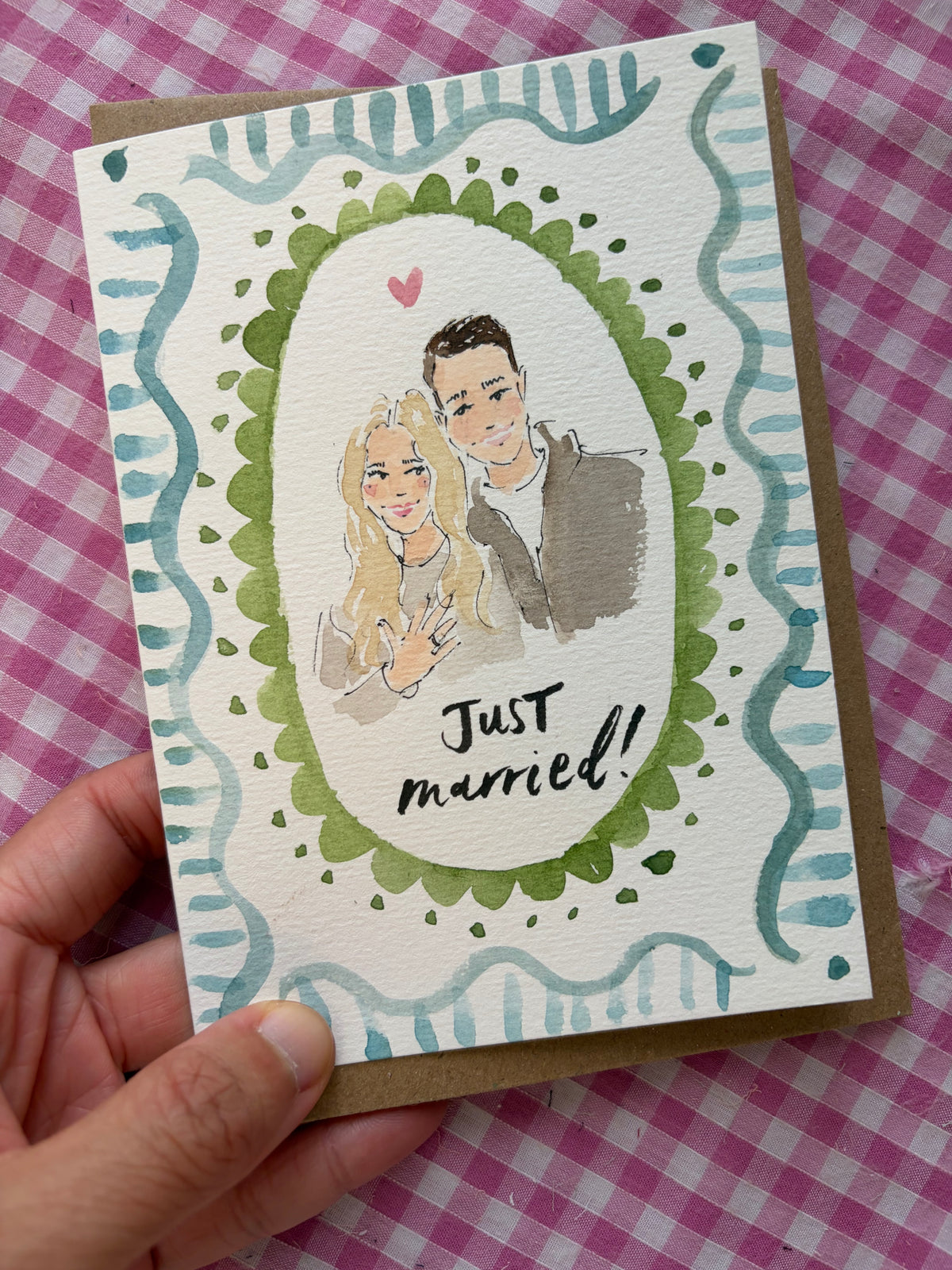 Personalised greeting card